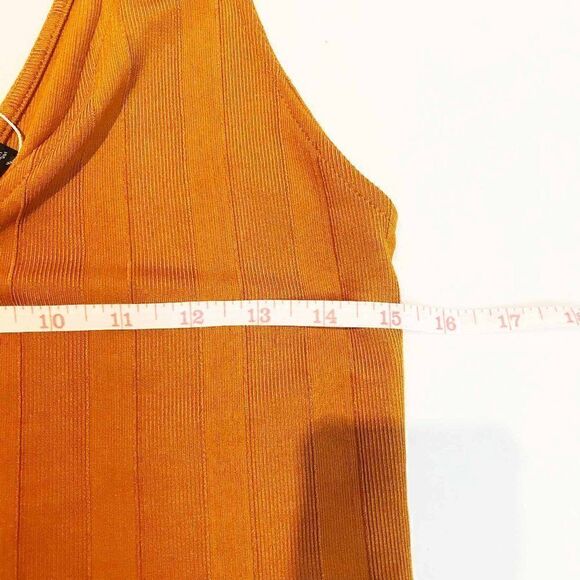 𝅺nwt Zara Ribbed V Neck Tank 💚🌻 - Picture 6 of 6